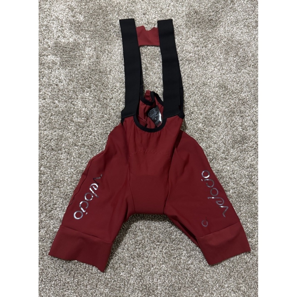 Velocio Womens Small Concept Cycling Bib Shorts Handmade in Italy